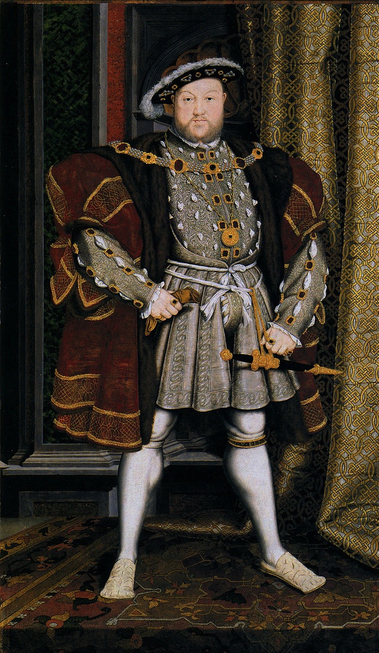 Hans Holbein, Karalius Henry Viii, Anglija, Didžioji Britanija, Menas, Meno, Dažymas, Aliejus Ant Drobės, Meniškumas, Portretas