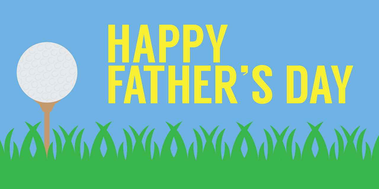Laimingos Tėvo Dienos, Tėvas, Tėtis, Šventė, Įvykis, Šventė, Golfas, Reklama, Nemokamos Nuotraukos,  Nemokama Licenzija