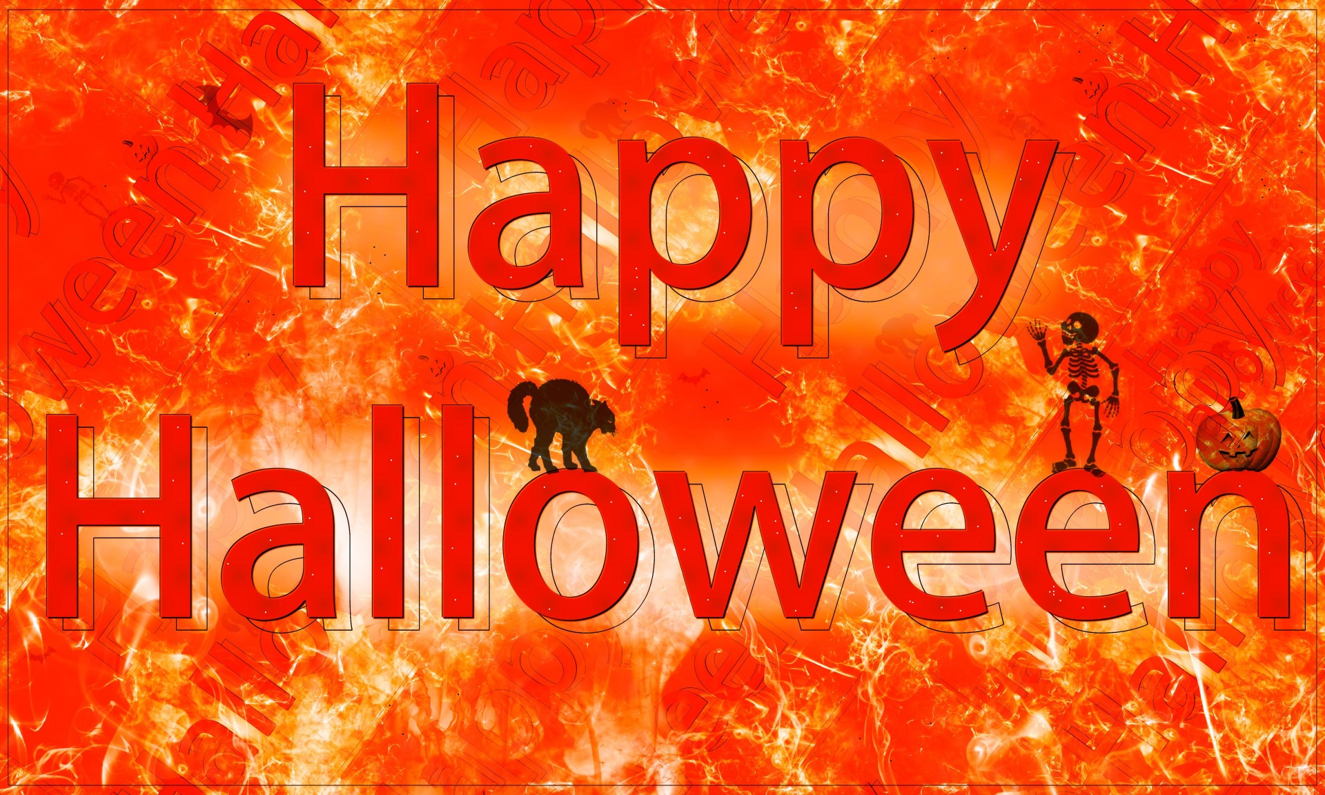 Laimingas & Nbsp,  Halloween,  Tekstas,  Dažyti & Nbsp,  Šepečius,  Tekstūra,  Katė,  Šikšnosparnis,  Moliūgas,  Skeletas