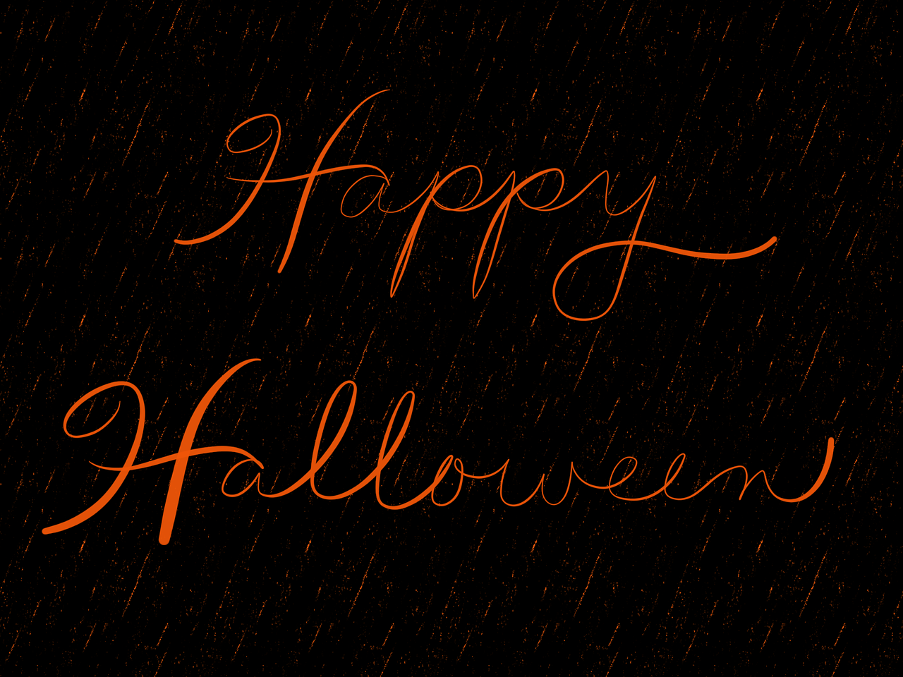 Laimingas Halloween, Halloween Fonas, Juoda, Oranžinė, Scenarijus, Rankos Raidės, Šventė, Spalio Mėn, Halloween, Nemokamos Nuotraukos