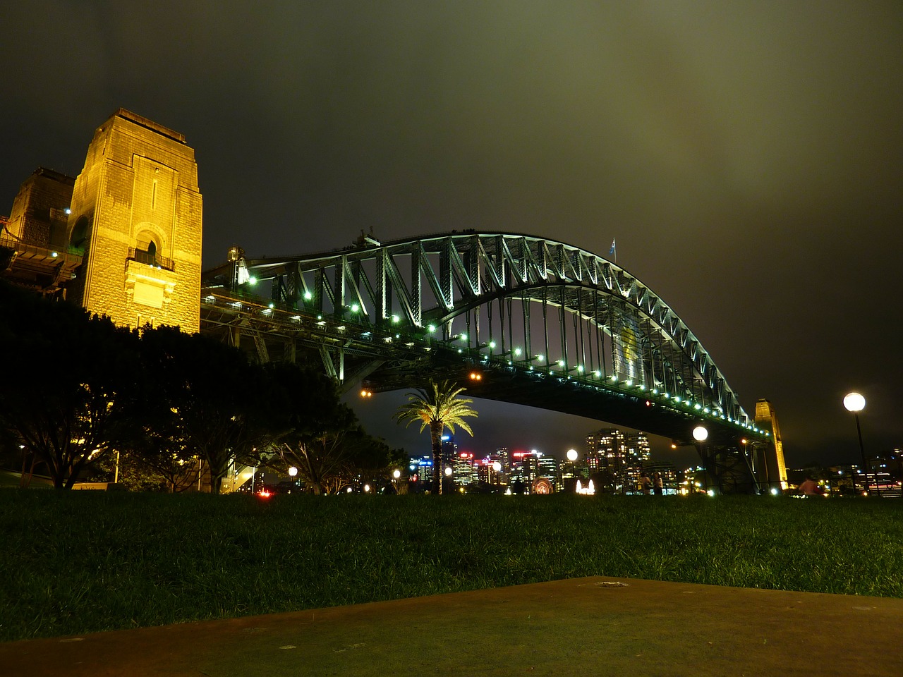 Uosto Tiltas, Sidnėjus, Naktis, Tiltas, Nemokamos Nuotraukos,  Nemokama Licenzija