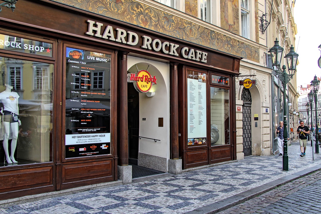 Hard-Rock-Cafe, Kavinė, Prague, Čekijos Respublika, Nemokamos Nuotraukos,  Nemokama Licenzija