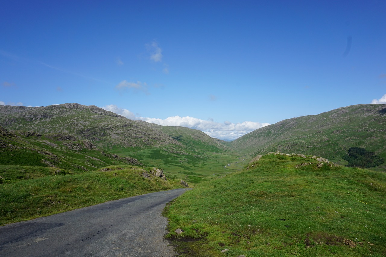 Hardknott Pass, Škotija, Kalnas, Peizažai, Nemokamos Nuotraukos,  Nemokama Licenzija