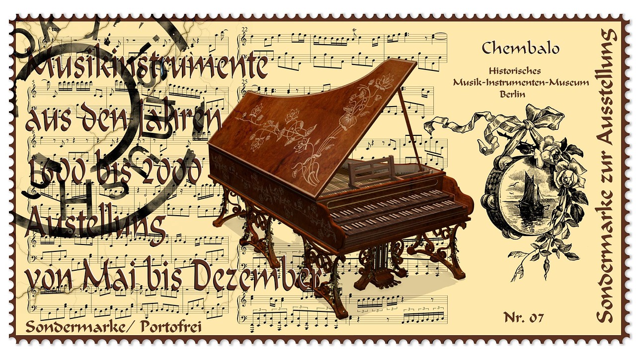 Klavesinas, Muzikinis Instrumentas, Rinkiniai, Antspaudas, Nemokamos Nuotraukos,  Nemokama Licenzija