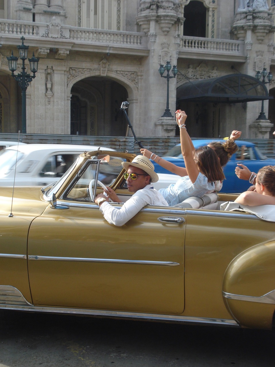 Havana, Oldtimer, Kabrioletas, Pakrantės, Kelionė, Nemokamos Nuotraukos,  Nemokama Licenzija