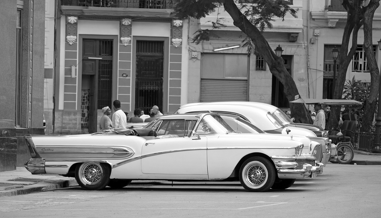 Havana, Kuba, Automobilis, Seni Automobiliai, Transporto Priemonė, Automobilis, Senovinis, Senesnės Transporto Priemonės, Senas Automobilis, Vintage