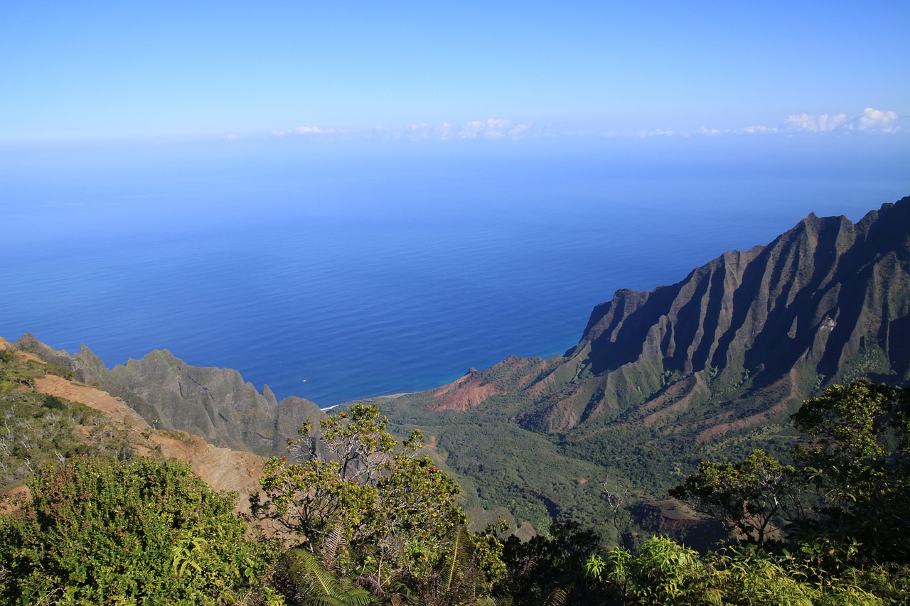 Hawaii, Kauai, Kalalau, Saugokis, Kalnai, Nemokamos Nuotraukos,  Nemokama Licenzija