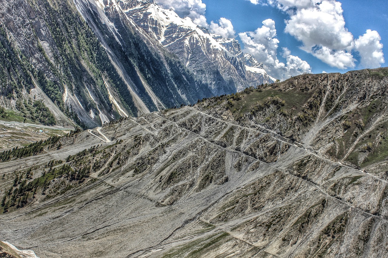 Hdr,  Džamu,  Mount,  Himalaya,  Kalnų,  Kraštovaizdis,  Kašmyras,  Diapazonas,  Peizažas,  Dinamiškas