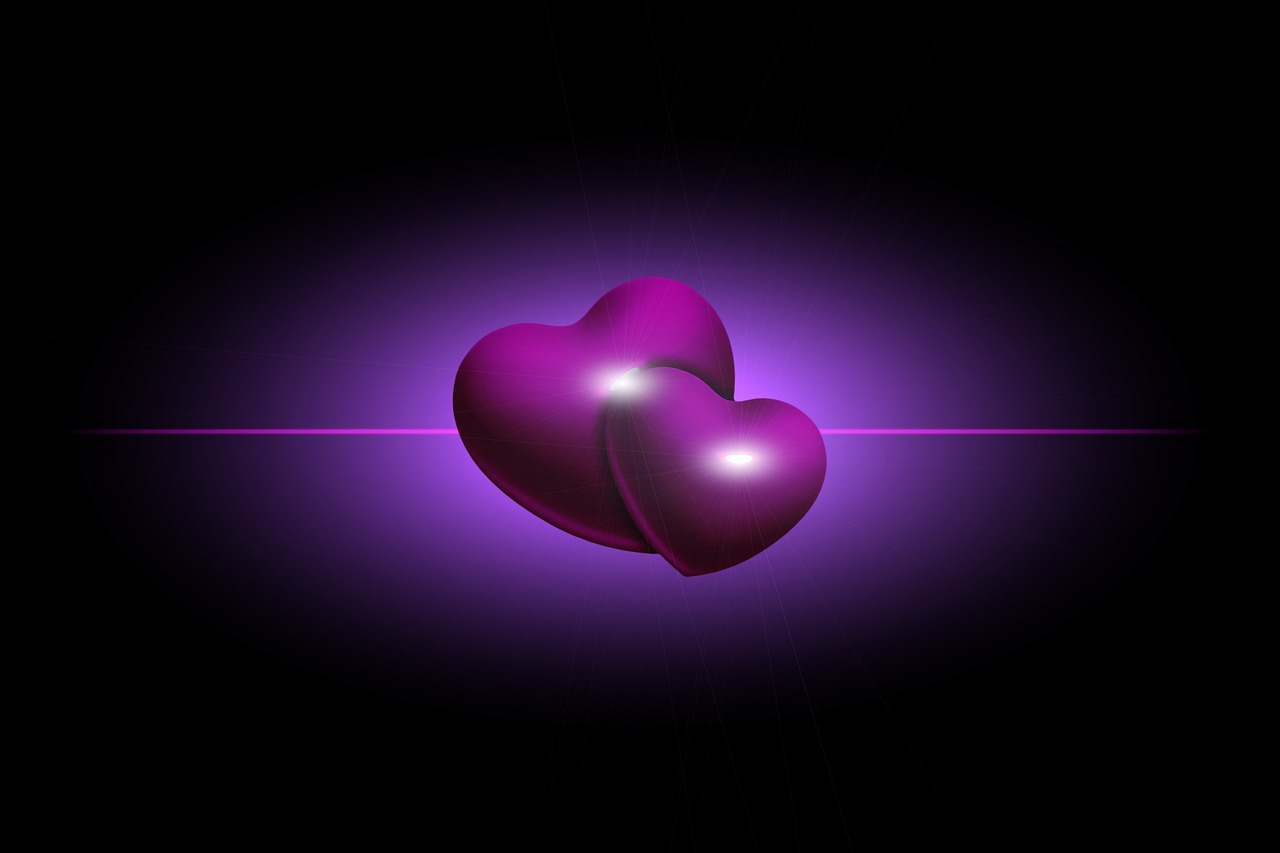 Širdis, Meilė, Myliu Širdį, Širdies Formos, Violetinė, Simbolis, Romantika, Valentino Diena, Vestuvės, Motinos Diena