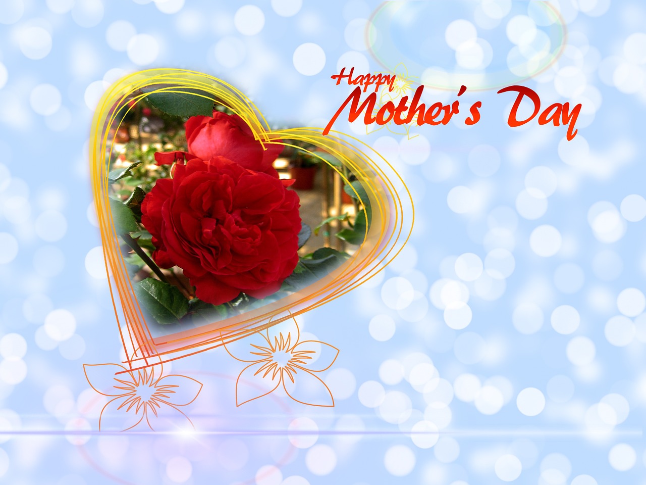 Širdis, Meilė, Motinos Diena, Sėkmė, Ačiū, Dėkingumas, Rožė, Pasveikinimas, Motina, Šeima
