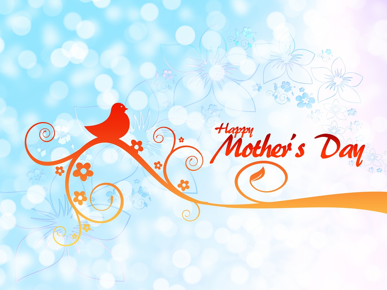 Širdis, Meilė, Motinos Diena, Sėkmė, Ačiū, Dėkingumas, Twitter, Paukštis, Pasveikinimas, Motina