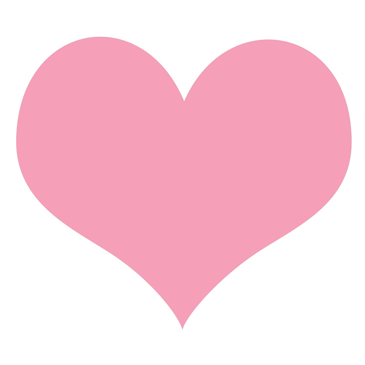 Širdis, Rožinis, Meilė, Valentine, Balta, Simbolis, Širdies Formos, Piktograma, Logotipas, Scrapbooking