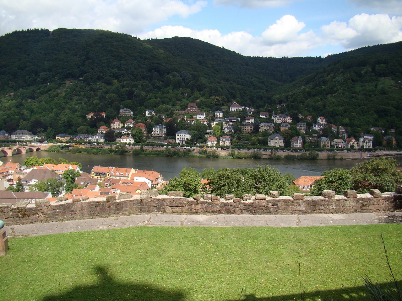 Heidelbergas, Vokietija, Architektūra, Panorama, Miestas, Miesto Panorama, Pastatas, Vaizdas, Orientyras, Miesto