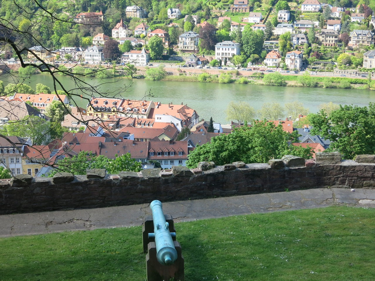 Heidelbergas, Pilis, Perspektyva, Miestas, Nemokamos Nuotraukos,  Nemokama Licenzija