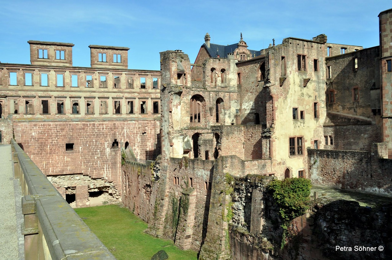 Heidelbergas, Heidelberger Schloss, Piliakalnis, Pilis, Nemokamos Nuotraukos,  Nemokama Licenzija