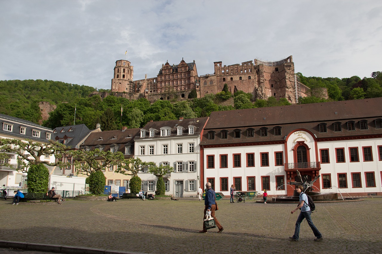 Heidelbergas, Pilis, Užraktas, Architektūra, Vokietija, Kvadratas, Istorinis Pastatas, Nemokamos Nuotraukos,  Nemokama Licenzija