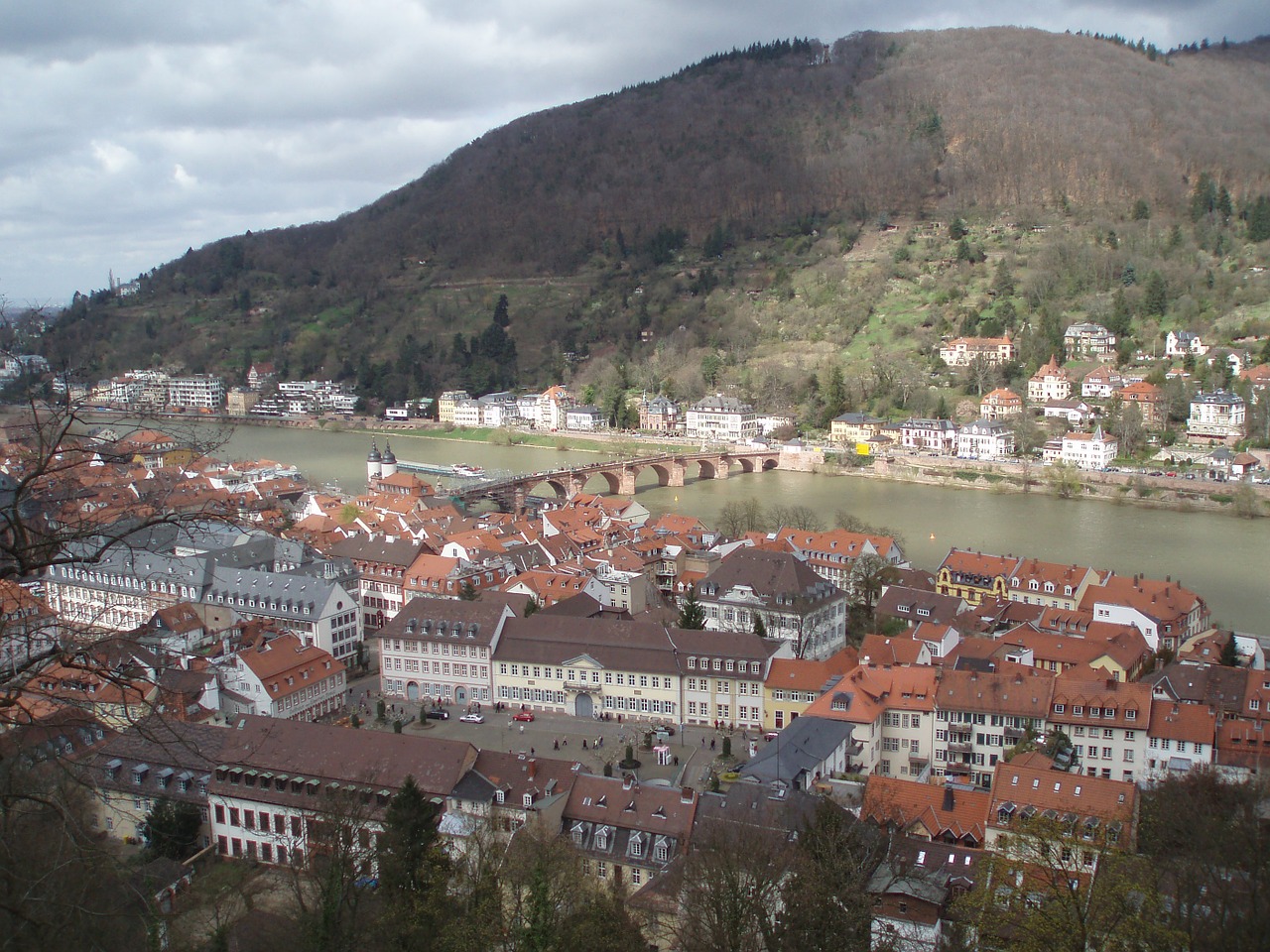 Heidelbergas, Filosofo Kelias, Neckar, Nemokamos Nuotraukos,  Nemokama Licenzija