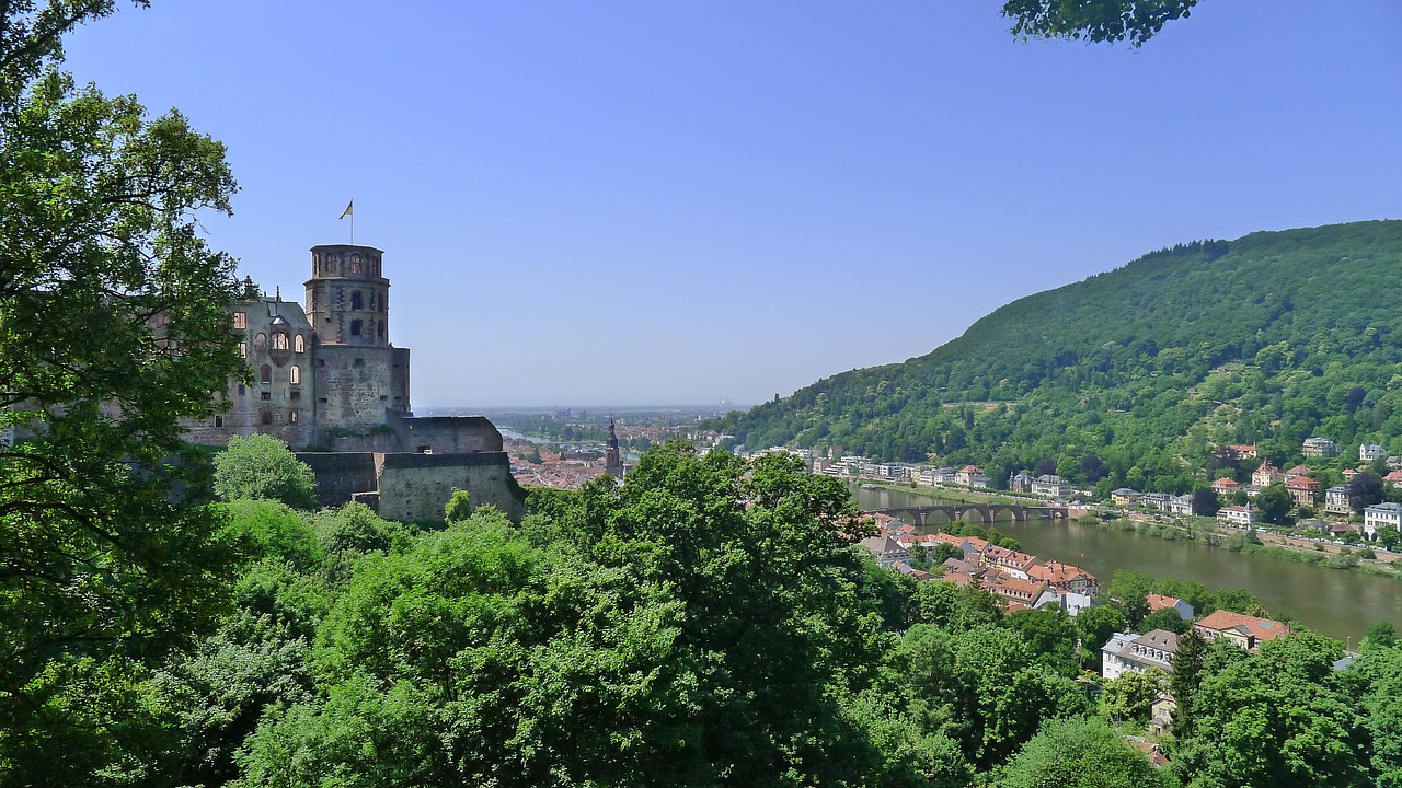 Heidelbergas, Neckar, Miestas, Nemokamos Nuotraukos,  Nemokama Licenzija
