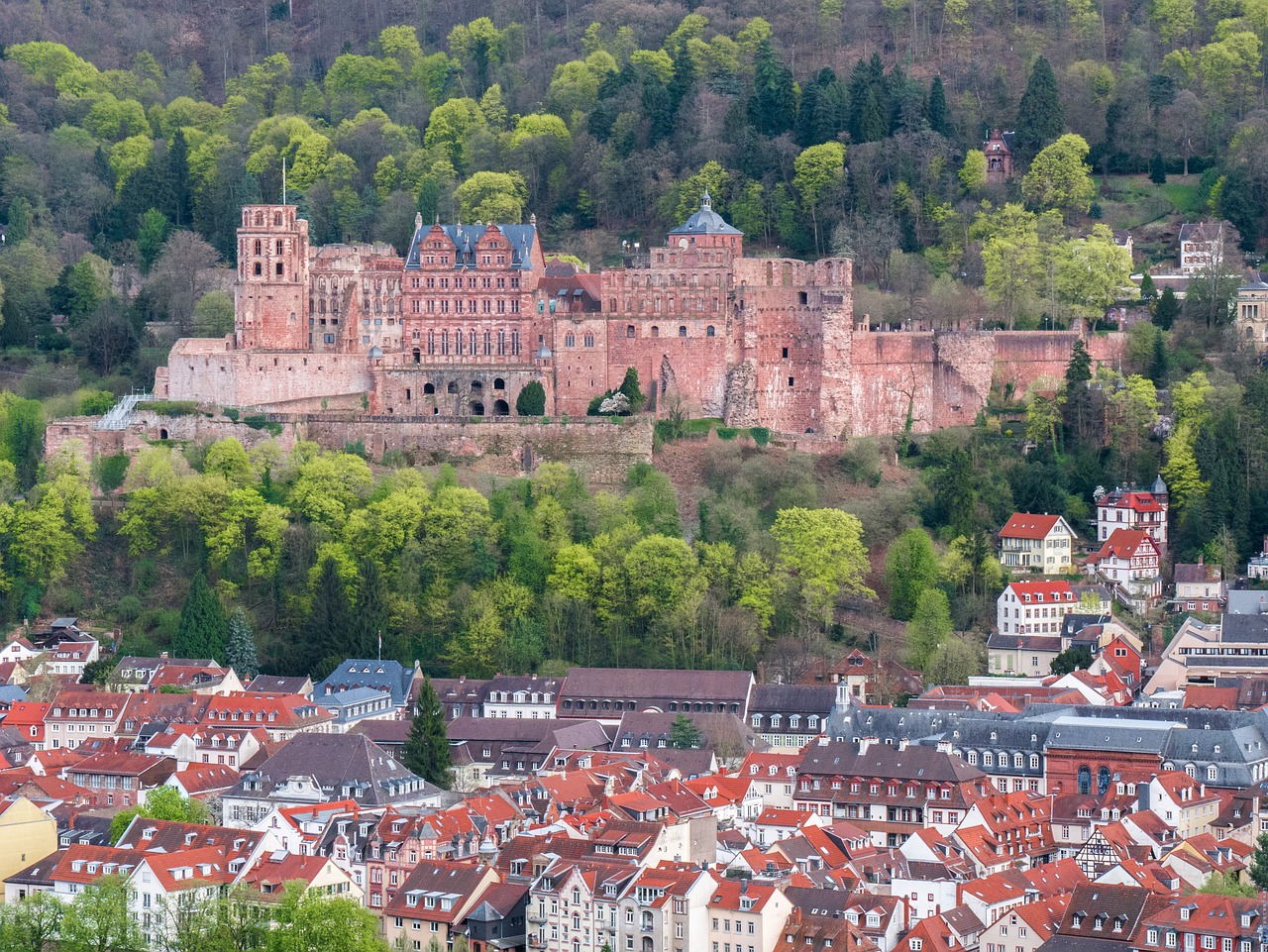 Heidelberg,  Heidelberger Uždarytos,  Tvirtovė, Nemokamos Nuotraukos,  Nemokama Licenzija