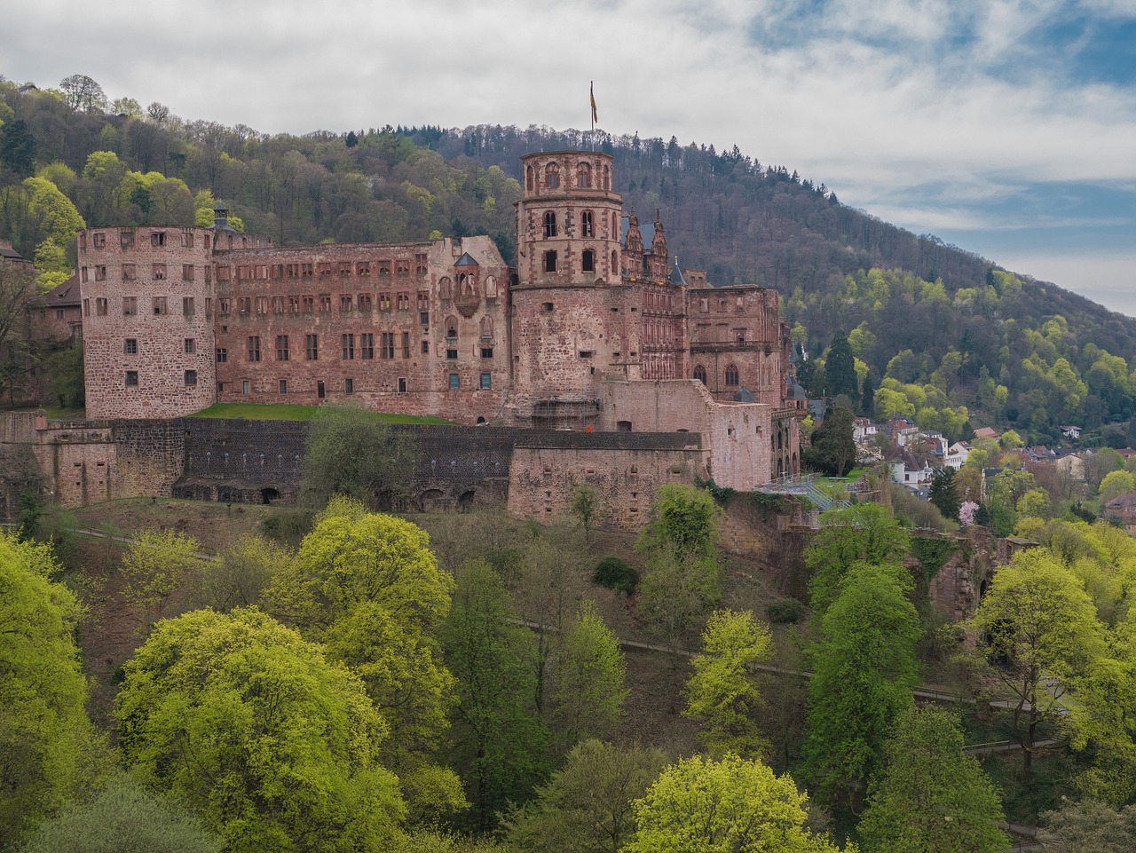 Heidelberg,  Heidelberger Uždarytos,  Tvirtovė,  Pastatas, Nemokamos Nuotraukos,  Nemokama Licenzija