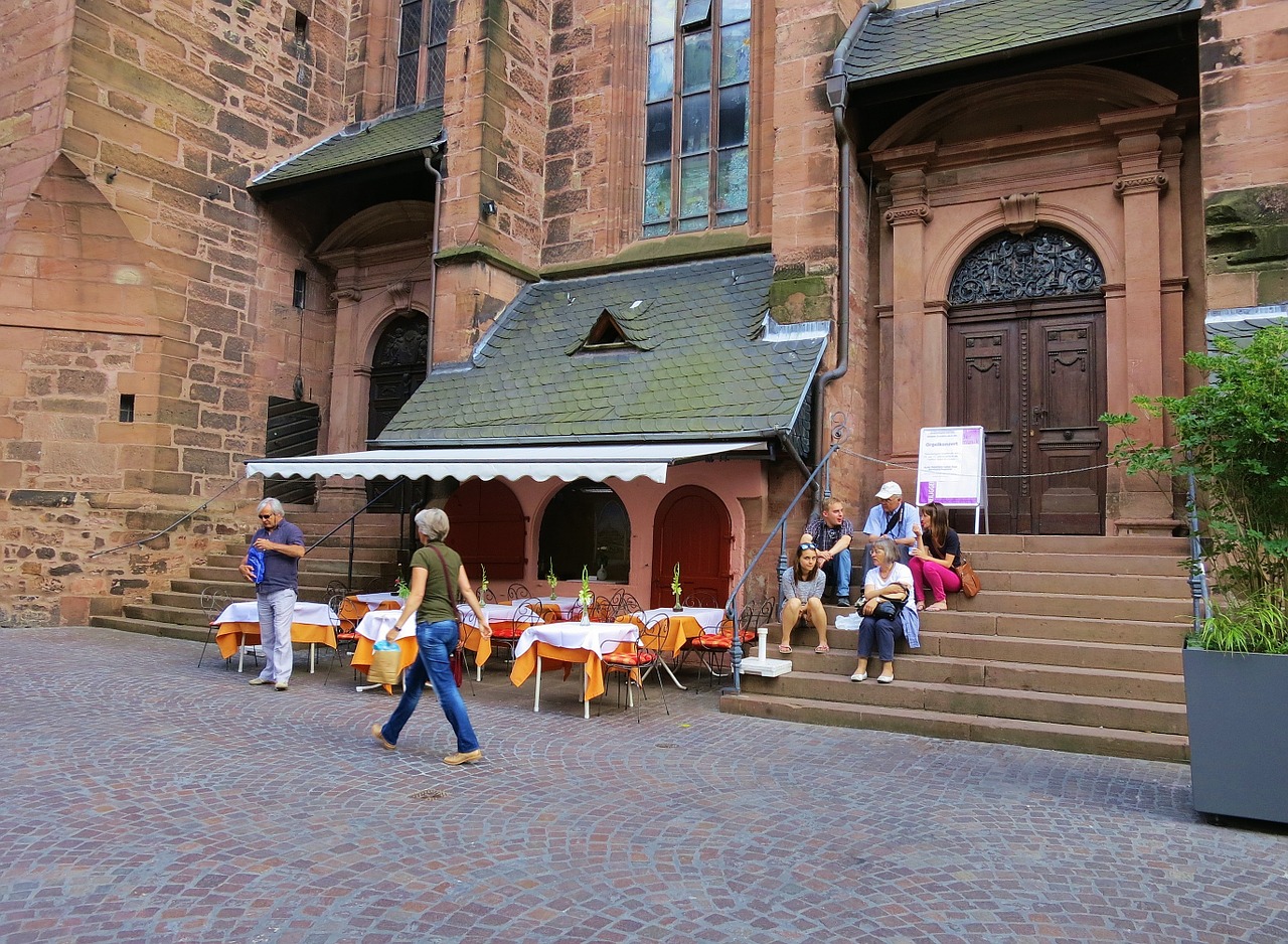 Heidelbergas, Senamiestis, Stadtmitte, Katedra, Kultūra, Nemokamos Nuotraukos,  Nemokama Licenzija