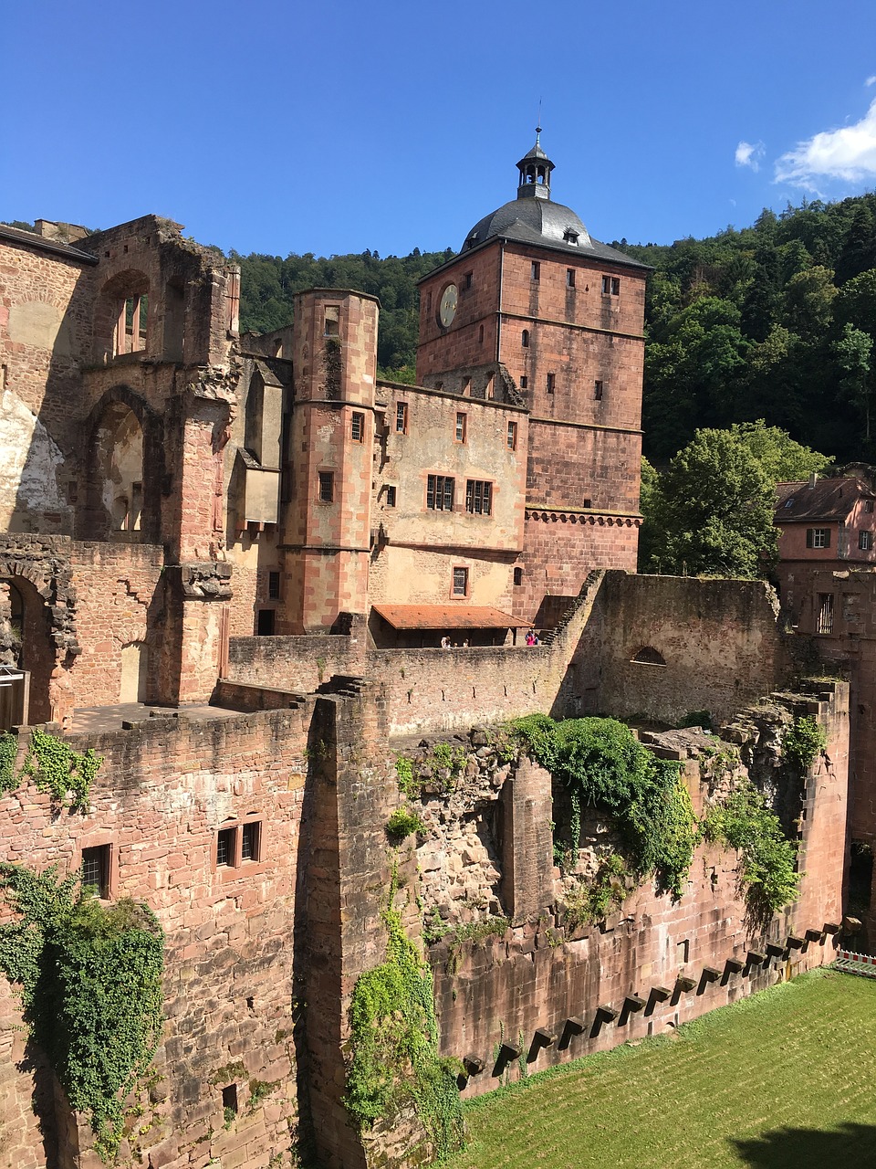 Heidelbergo Pilis, Heidelbergas, Vokietija, Nemokamos Nuotraukos,  Nemokama Licenzija
