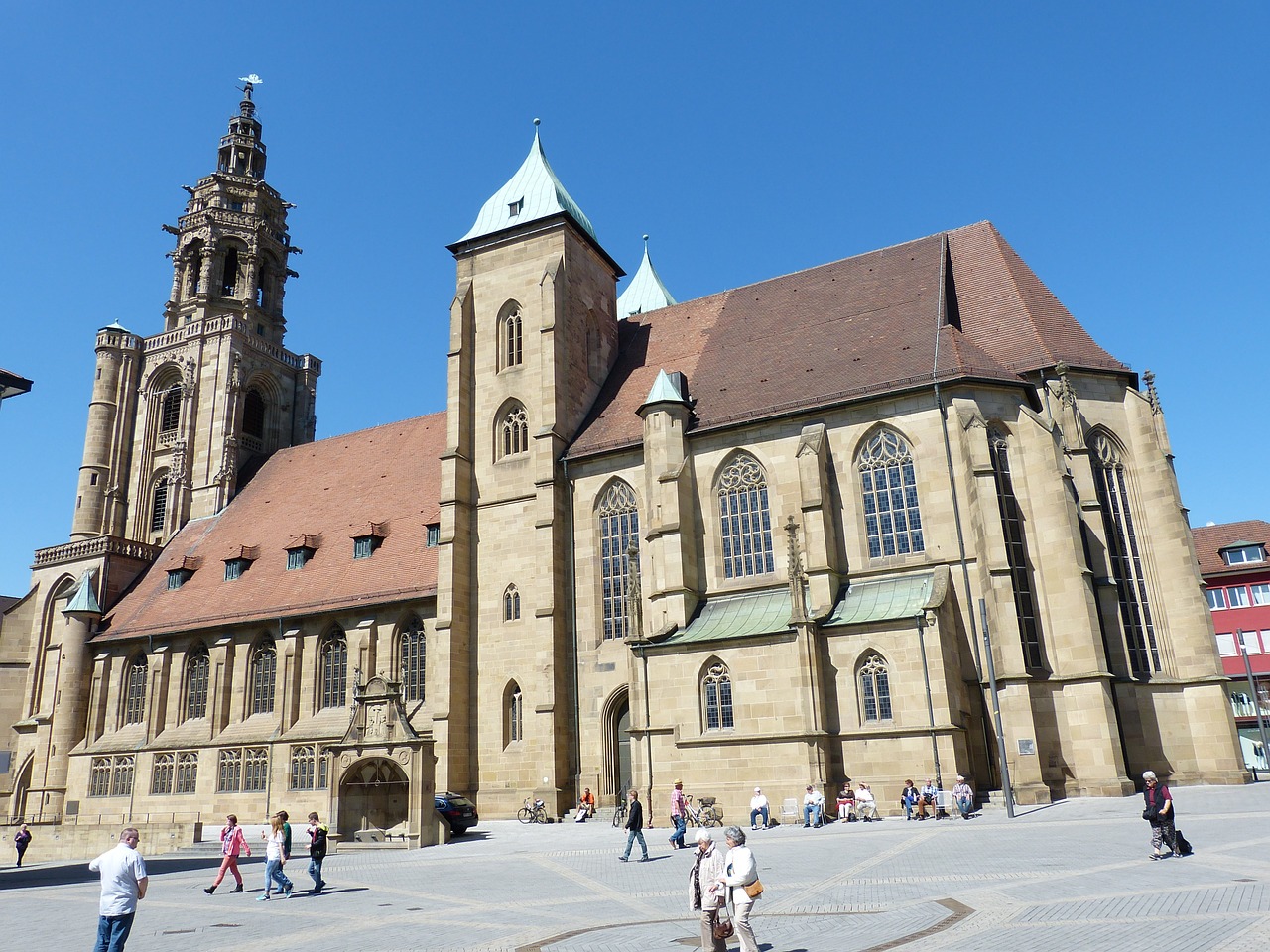 Heilbronn, Bažnyčia, Gotika, Architektūra, Dom, Gotikos Architektūra, Istoriškai, Senamiestis, Pastatas, Fasadas