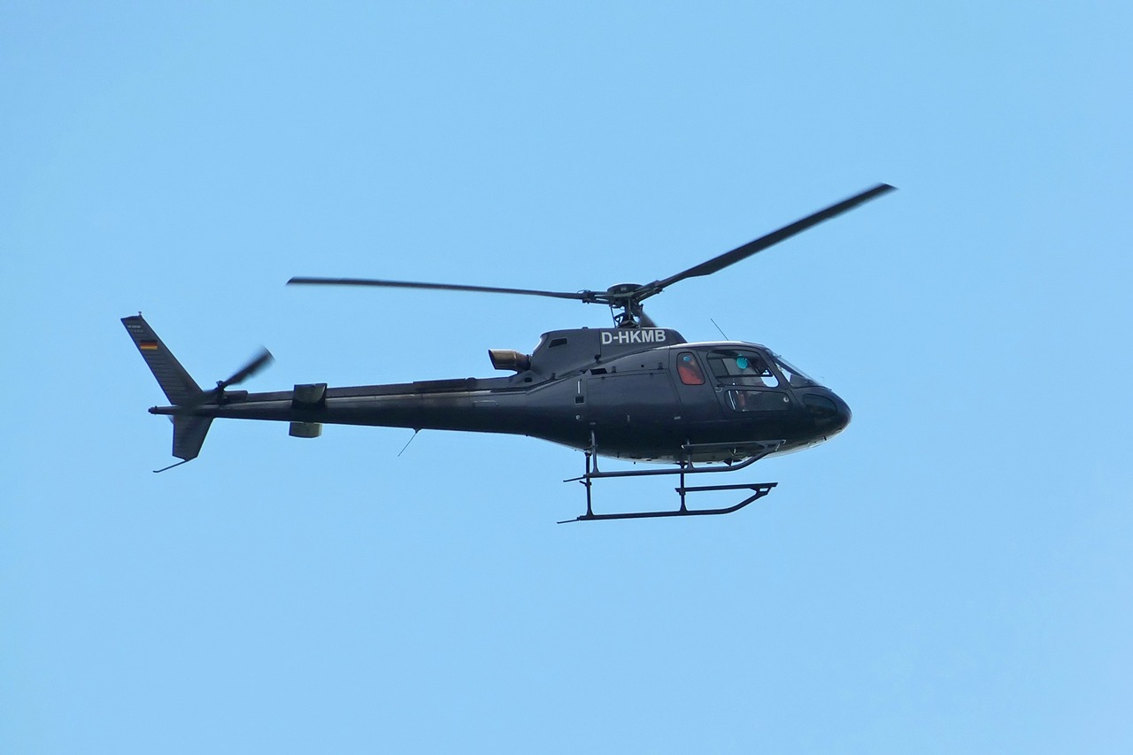 Sraigtasparnis, Eurocopter Kaip-350B 3 Ekumus, Skristi, Vaizdingas Skrydis, Aviacija, Nemokamos Nuotraukos,  Nemokama Licenzija