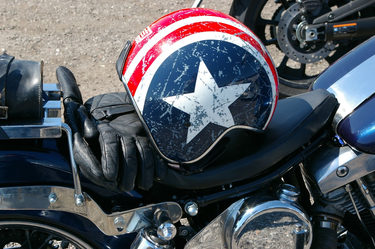 Šalmas, Harley Davidson, Gyvenimo Būdas, Laisvė, Žvaigždė, Nemokamos Nuotraukos,  Nemokama Licenzija