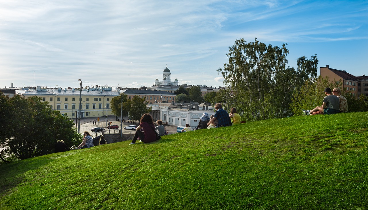 Helsinki, Vaizdas, Žolė, Žmonės, Kraštovaizdis, Nemokamos Nuotraukos,  Nemokama Licenzija