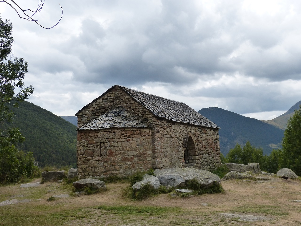 Hermitage, Romanesque, Paveldas, Slėnis Boí, Taull, Saint Quirc Pilorai Suvereni, Nemokamos Nuotraukos,  Nemokama Licenzija