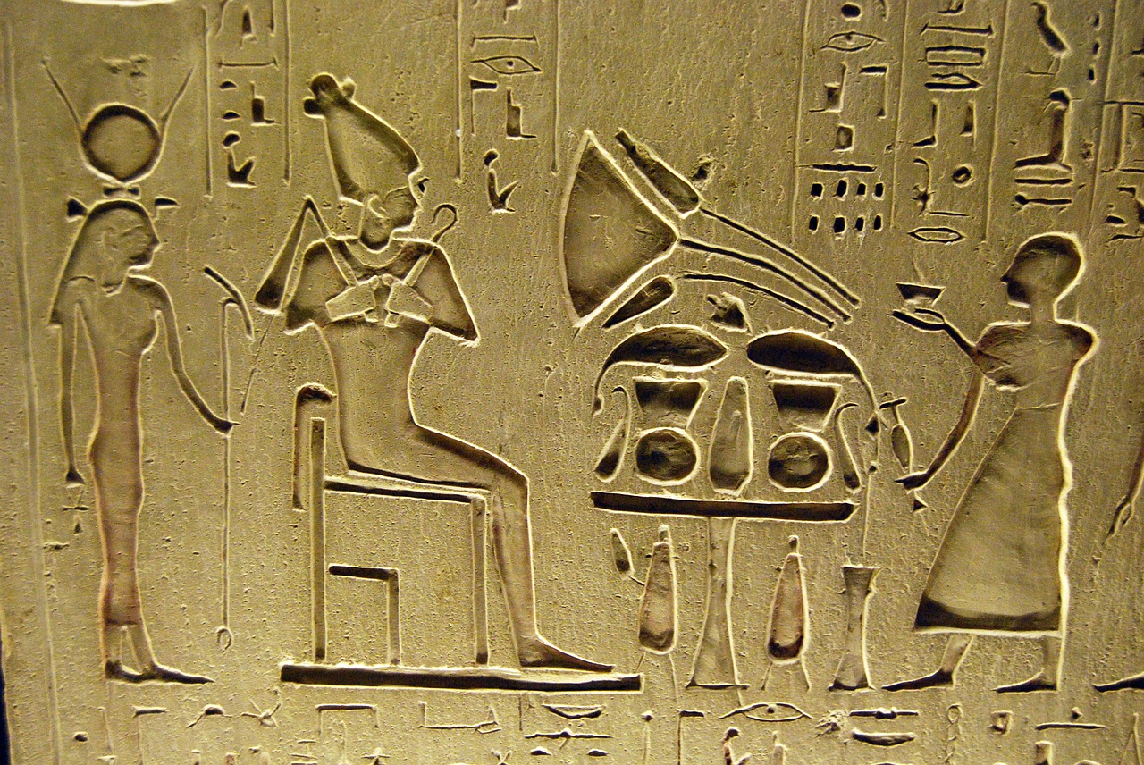 Hieroglifai, Rašymas, Egyptian, Faraonas, Vergai, Senovės, Muziejus, Archeologiniai, Florencija, Nemokamos Nuotraukos