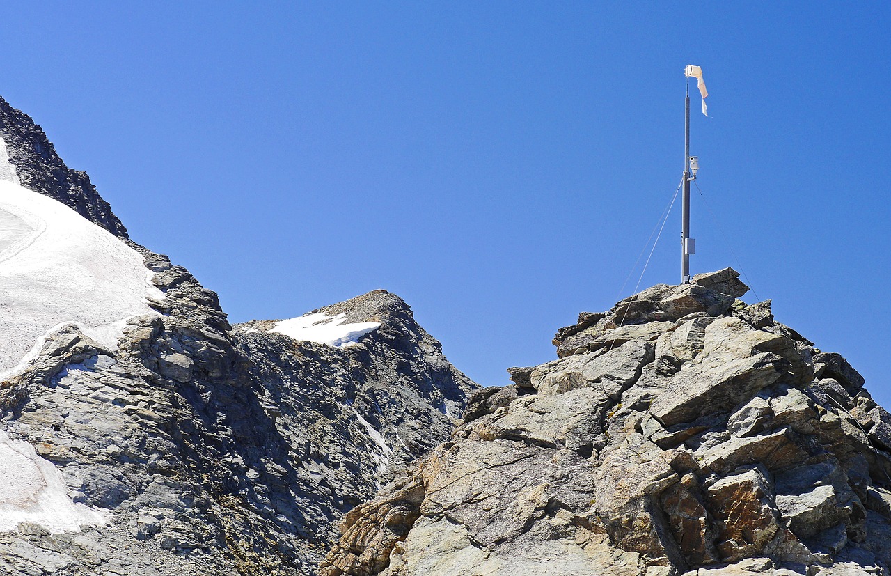 Aukštas Alpės, Corvatsch, Internetinė Kamera, Vėjo Kojė, Rokas, Kraigas, 3300 M, Dangus, Aukščiausiojo Lygio Susitikimas, Alpinizmas
