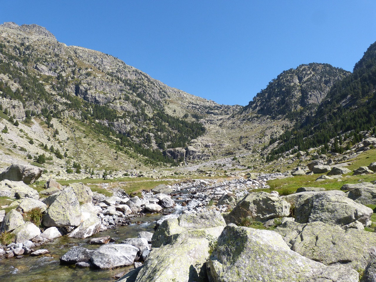 Aukštas Kalnas, Kraštovaizdis, Srautai, Pirėnai, Val Daran, Nemokamos Nuotraukos,  Nemokama Licenzija