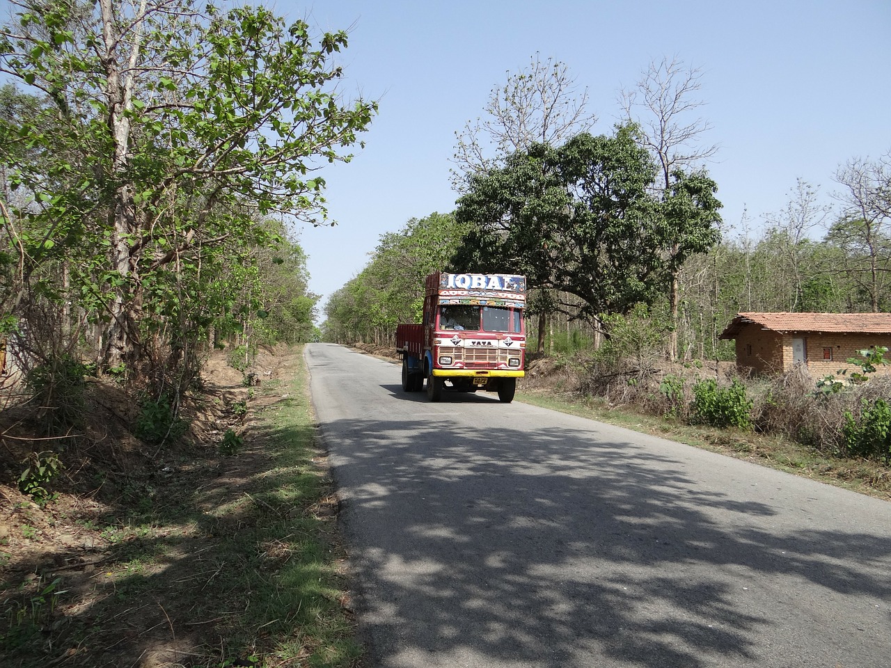 Greitkelis, Sunkvežimis, Sunkvežimis, Transportas, Transporto Priemonė, Gabenimas, Kelias, Laivyba, Haliyal, Karnataka
