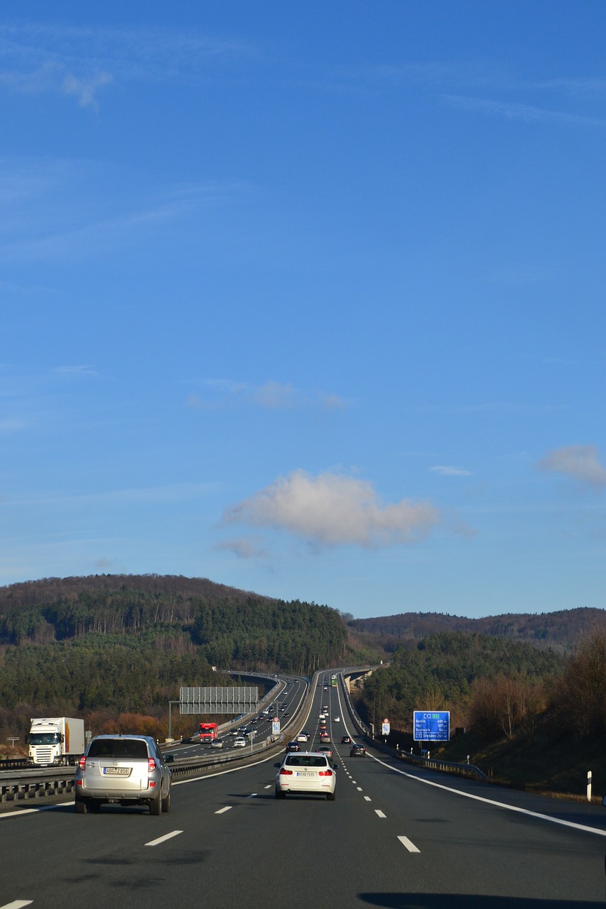 Greitkelis, Vairuoti, Dangus, Mėlynas, Debesis, Automobiliai, Nemokamos Nuotraukos,  Nemokama Licenzija