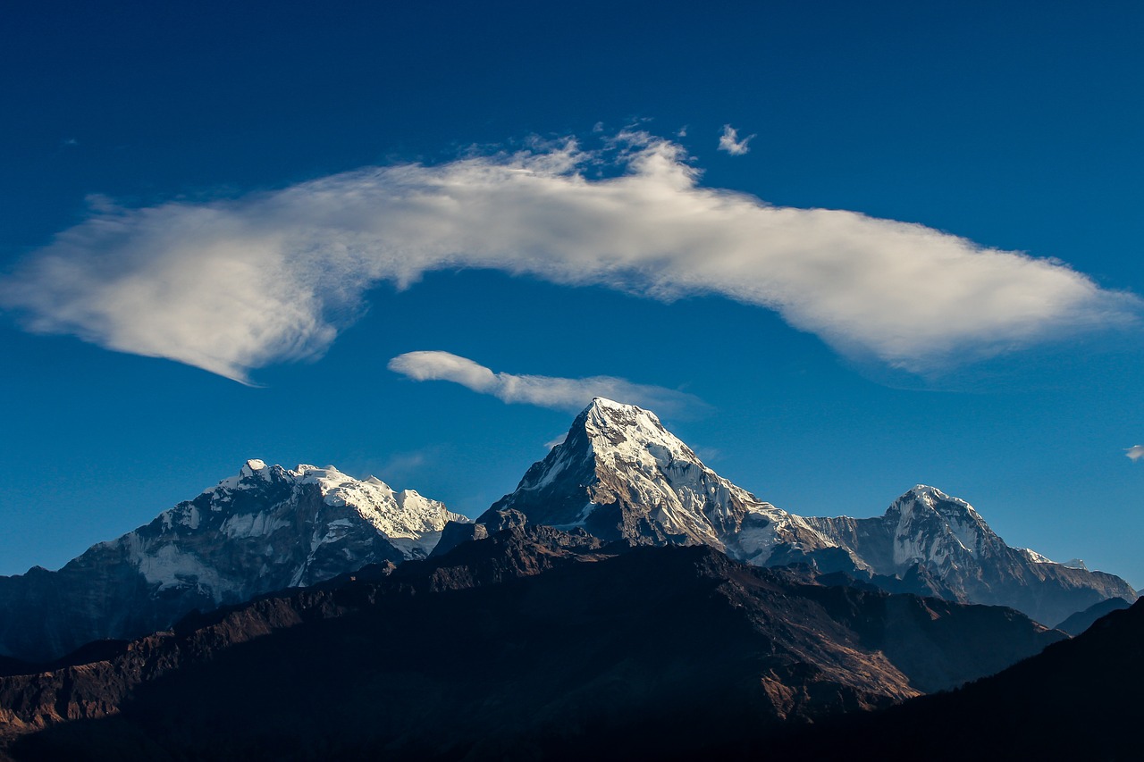 Himalaja, Annapurna, Kelionė, Nepalas, Kraštovaizdis, Gamta, Kalnas, Pasivaikščiojimas, Turizmas, Kalnas