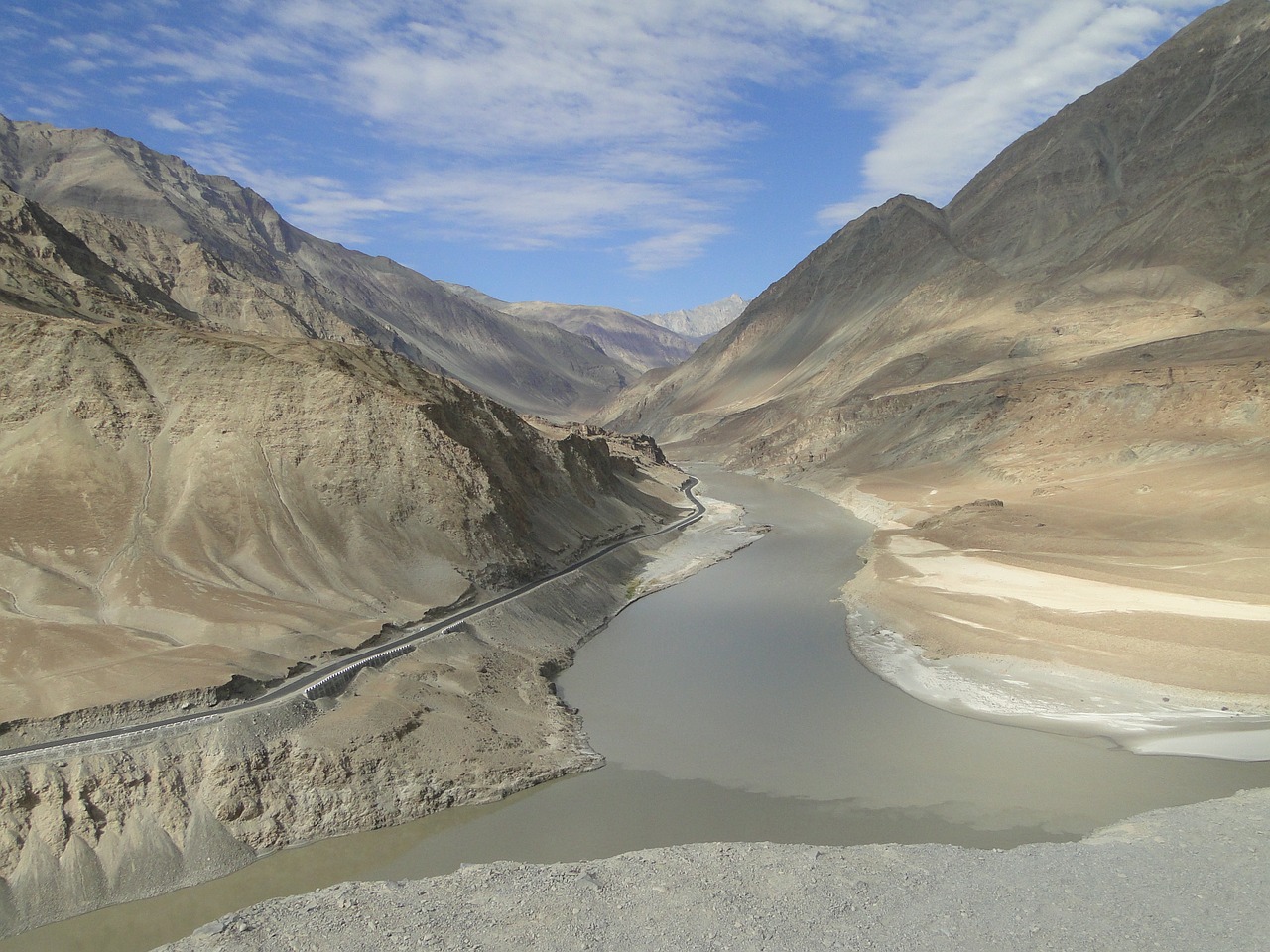 Himalaja, Ladakh, Indus Upė, Nemokamos Nuotraukos,  Nemokama Licenzija
