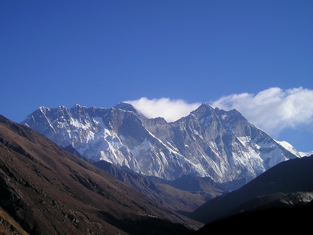 Himalajus, Nepalas, Kalnas, Everest, Lothse, Nemokamos Nuotraukos,  Nemokama Licenzija