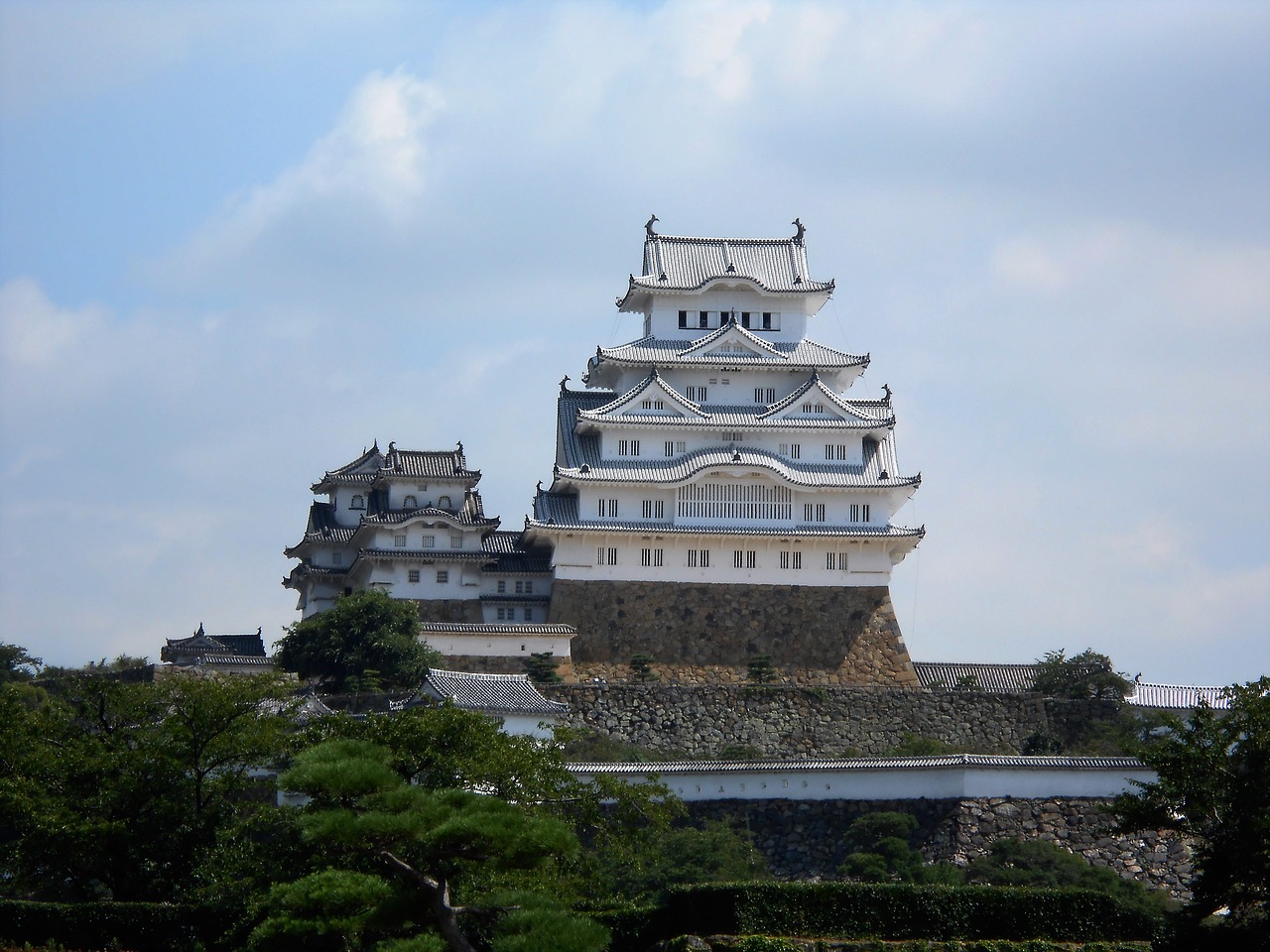 Himeji, Himeji Pilis, Japonija, Nemokamos Nuotraukos,  Nemokama Licenzija