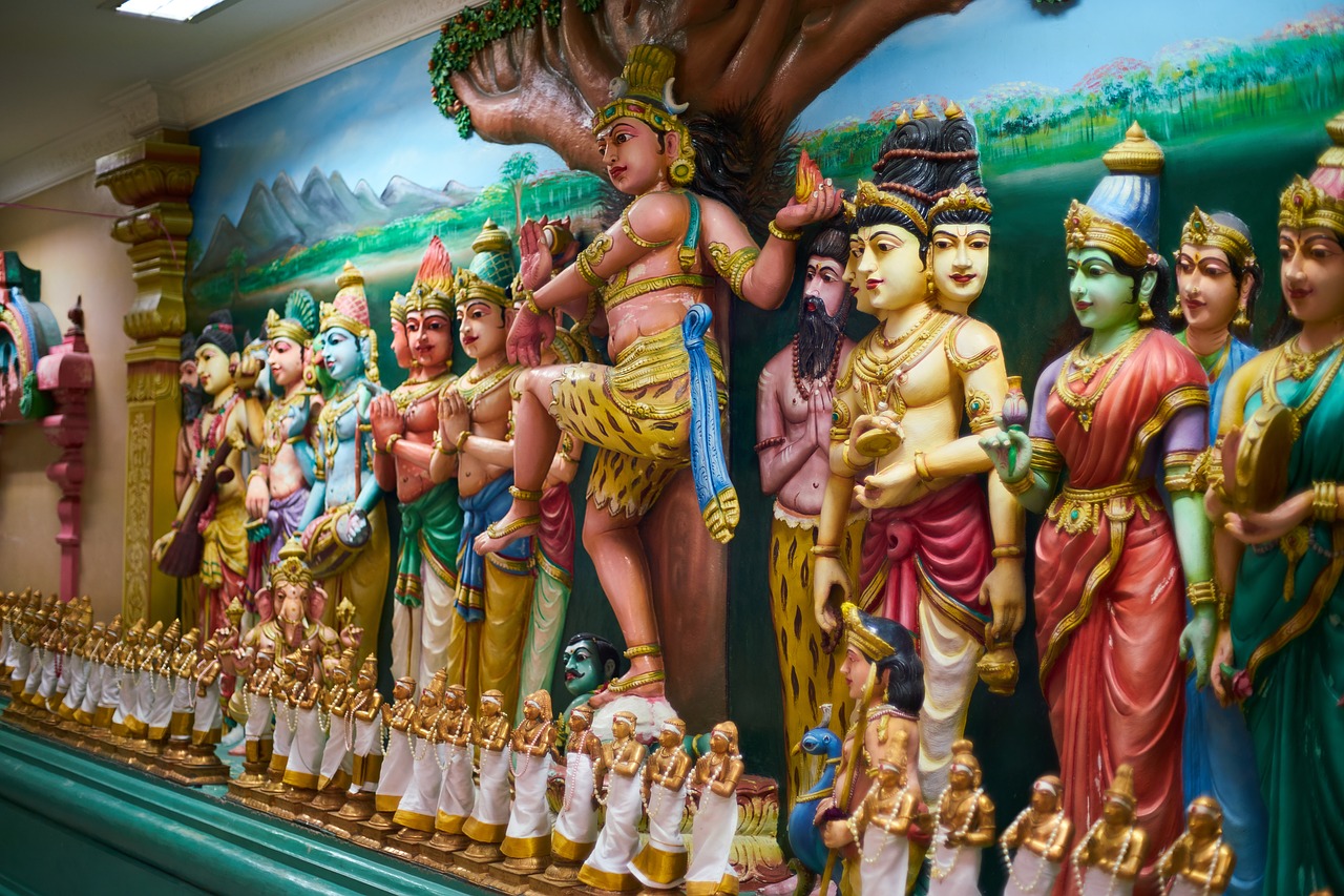 Hinduizmas, Indijos, Šventykla, Skulptūra, Dievas, Tikėjimas, Budistinis, Budizmas, Asian, Kelionė