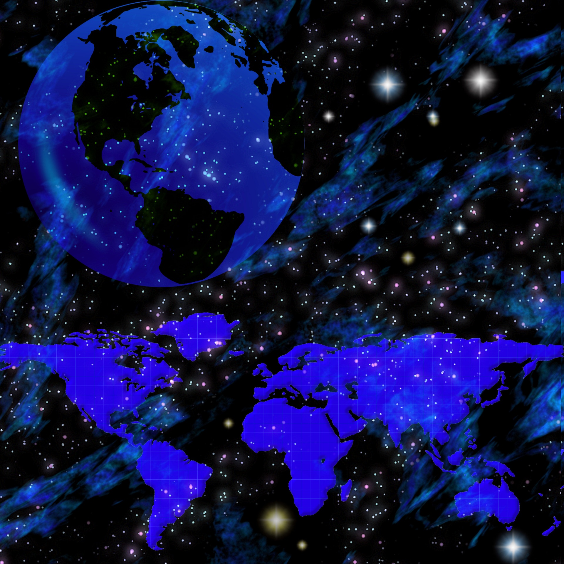 Žemė,  Žemynai,  Visi,  Visata,  Kosmosas,  Globalizacija,  Gaublys,  Pasaulis,  Visuotinis,  Žalias