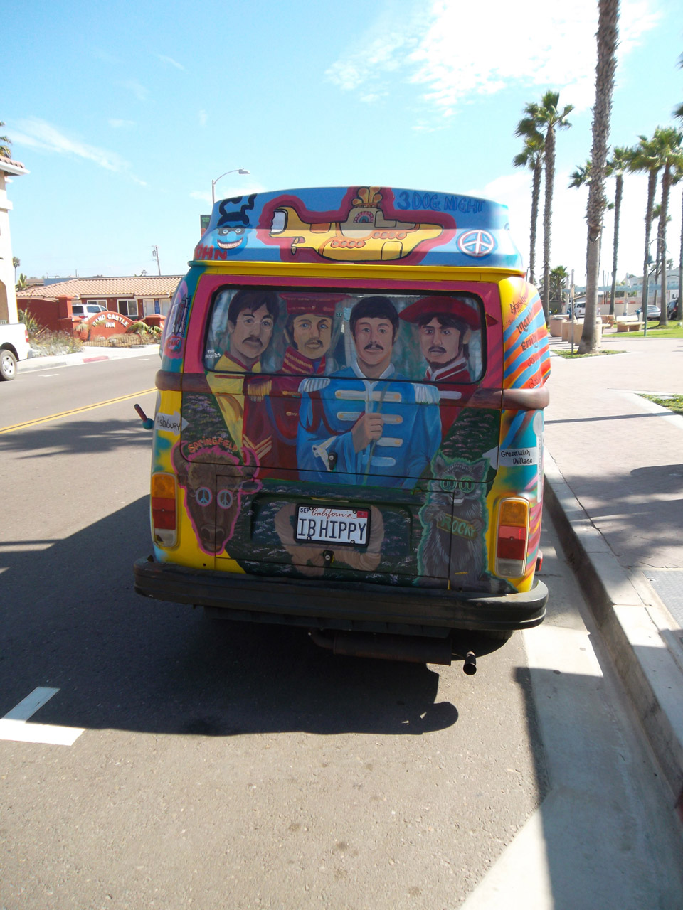 Hipis,  Hippies,  Autobusas,  Van,  Imperijos,  Papludimys,  Beatles,  Kalifornija,  Hipis, Nemokamos Nuotraukos