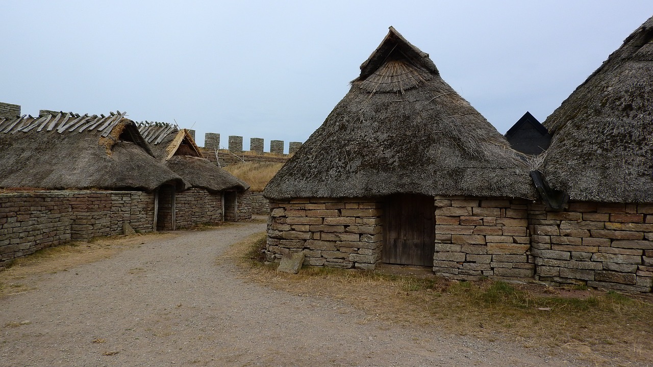 Istorinės Pastatai, Keltų Gyvenvietė, Keltai, Eketorps Borg, Kalmaras, Kaimas, Archeologija, Nemokamos Nuotraukos,  Nemokama Licenzija