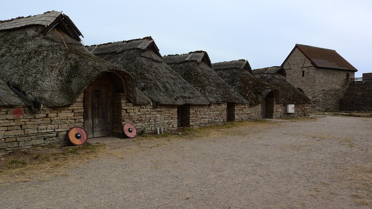 Istorinės Pastatai, Keltų Gyvenvietė, Keltai, Eketorps Borg, Kalmaras, Kaimas, Archeologija, Nemokamos Nuotraukos,  Nemokama Licenzija