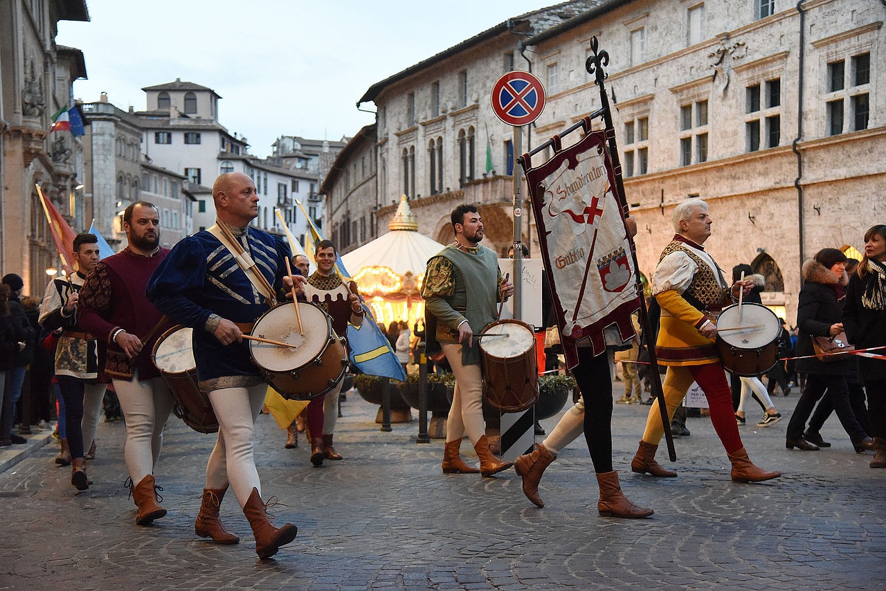 Istorinis Paradas, Viduramžiai, Istorija, Perugia 1416, Apšvietimas, Religija, St Costanzo, Perugia, Nemokamos Nuotraukos,  Nemokama Licenzija