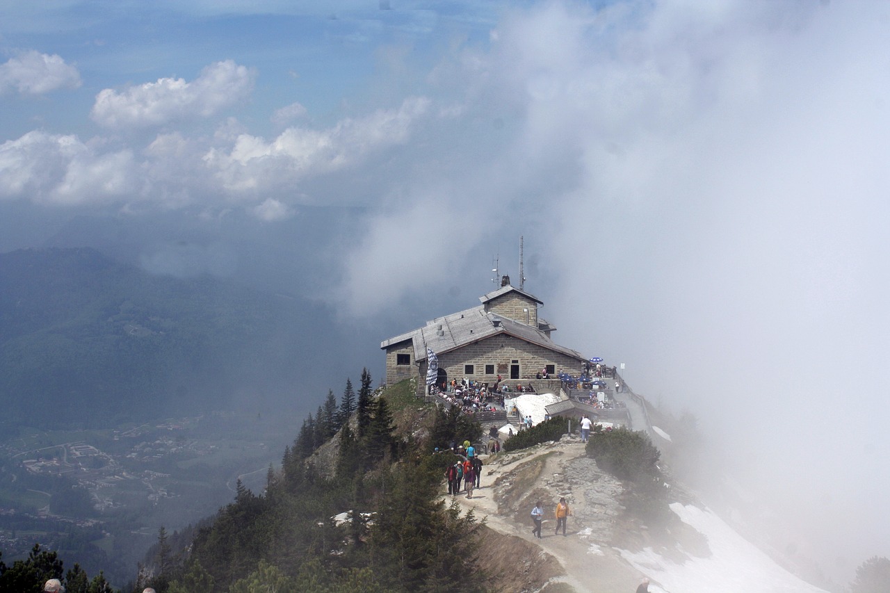 Istoriškai, Rūkas, Alpių, Obersalzberg, Muziejus, Gästehaus, Lyderis, Trečias Turtingas, Berghof, Alpių Tvirtovė