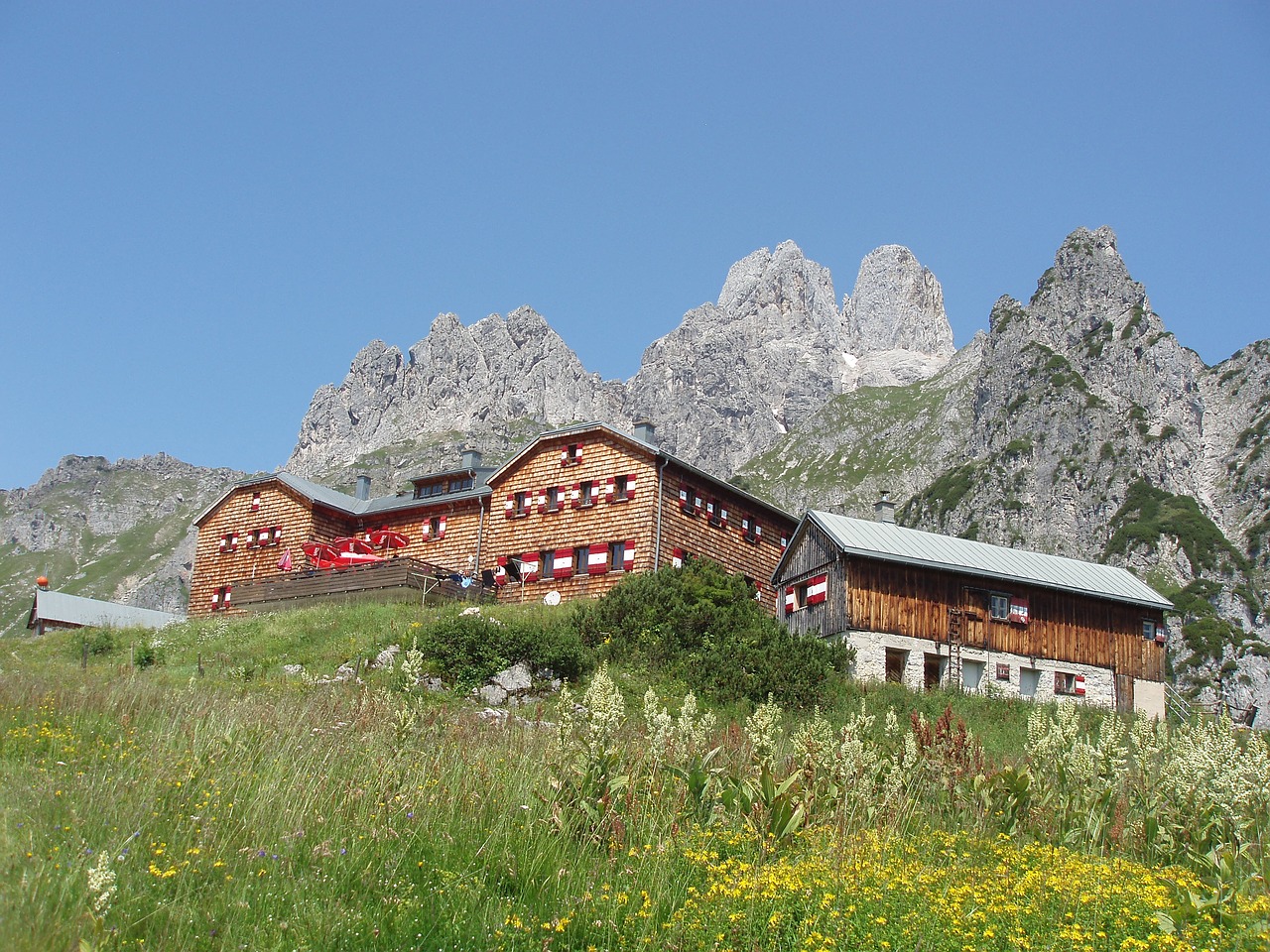 Hochpürglhütte,  Salzburg,  Kalnų Namelis,  Bischofsmütze,  Summit,  Žygiai,  Kraštovaizdis,  Lipti,  Žygis,  Kalnai