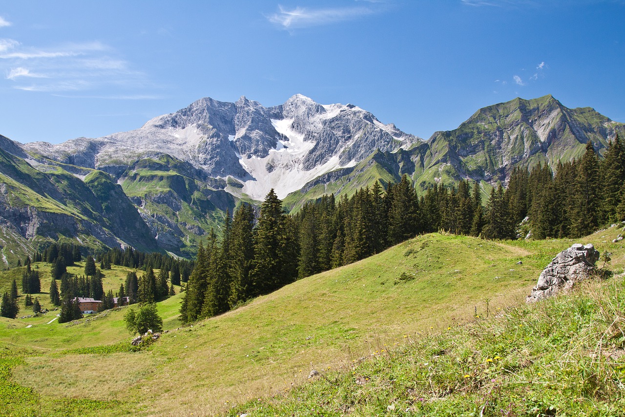 Hochtannbergpass, Vorarlbergas, Alpių, Austria, Kalnai, Nemokamos Nuotraukos,  Nemokama Licenzija