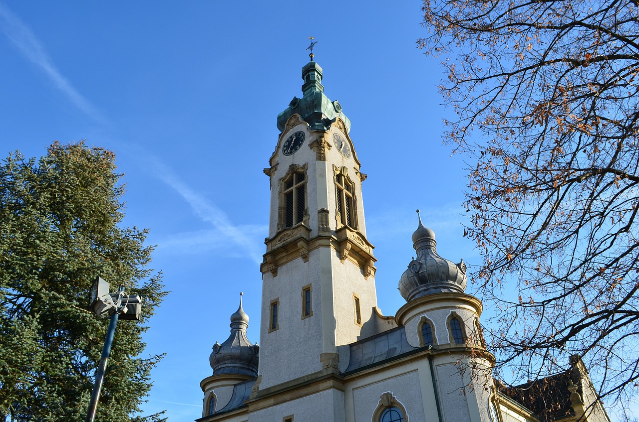 Hockenheim Germany, Bažnyčia, Protestantas, Nemokamos Nuotraukos,  Nemokama Licenzija
